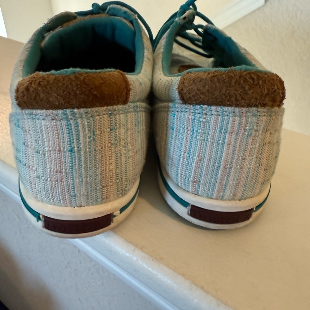 Twisted X Women's Hooey Loper, Moc Toe, Blue & Multi Size 8M - Picture 5 of 8